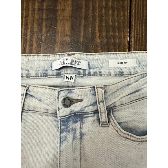 Judy Blue Slim Fit demon size 14 - Picture 7 of 8